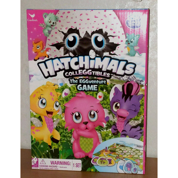 Hatchimals CollEGGtibles: The EGGventure Game For (Ages 5+; 4 Players) - Picture 1 of 3